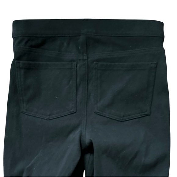 SPANX Jean-ish Black Ankle Mid-Rise Cotton Stretch Leggings Sz Small - Picture 4 of 12